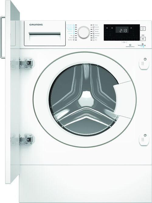 Grundig Gwdi8540 Kombinert Vask/tørk - Hvit