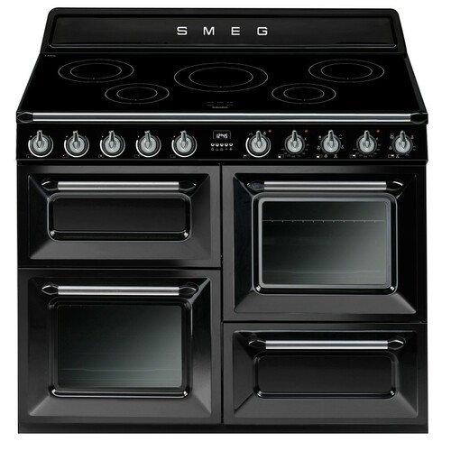Smeg Tr4110ibl Induksjonskomfyr - Svart