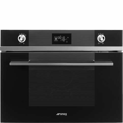 Smeg Sf4102vcn Dampovn - Svart