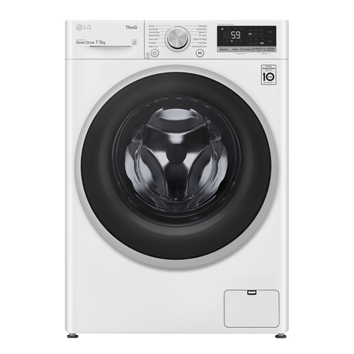 Lg F2dv507n1ws Kombinert Vask/tørk - Hvit
