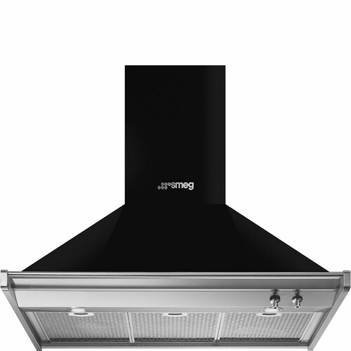 Smeg Kd90hne Vegghengt Ventilator - Svart