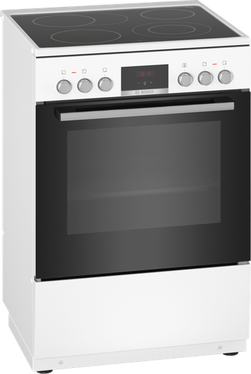 Bosch Hkr39a220u Serie 4 Keramisk komfyr - Hvit
