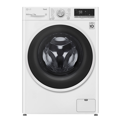 Lg W2dv507n0ws Kombinert Vask/tørk - Hvit
