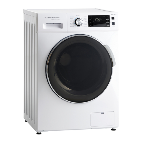 Scandomestic Wah2908w Vaskemaskin - Hvit/glass