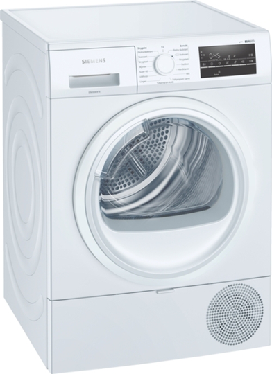 Siemens Wt47rtw0dn Kondenstrommel - Hvit