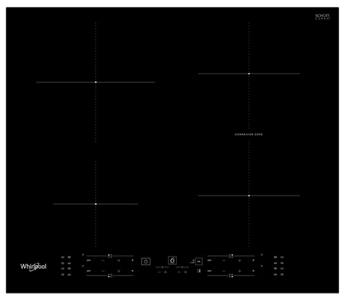 Whirlpool Wb B3960 Bf Induksjonstopp - Svart/glass