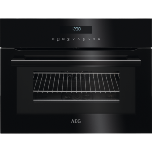 Aeg Kme761000b Blackline Kombiovn - Svart