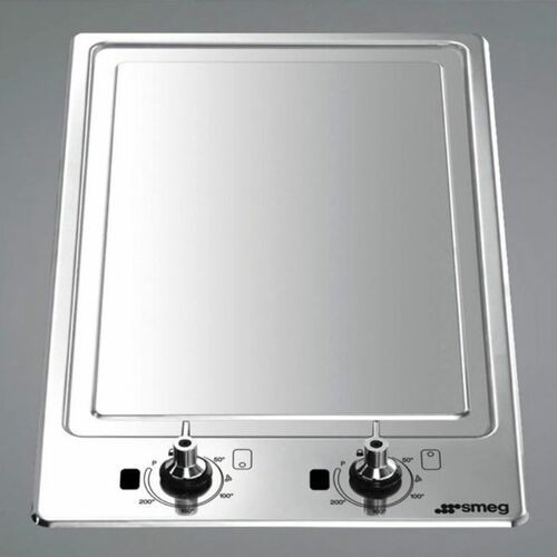 Smeg Pgf30t-1 Grillplate & Platetopp - Rustfritt Stål