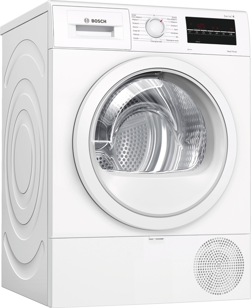 Bosch Wtr87tw0sn Serie 6 Kondenstrommel - Hvit
