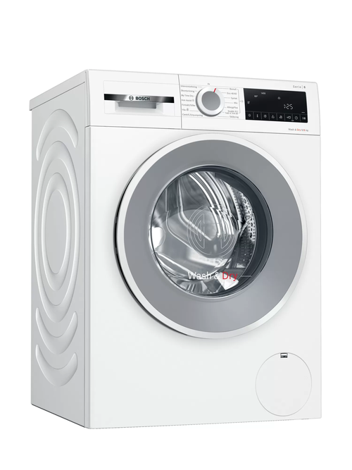 Bosch Wna144l9sn Serie 6 Kombinert Vask/tørk - Hvit