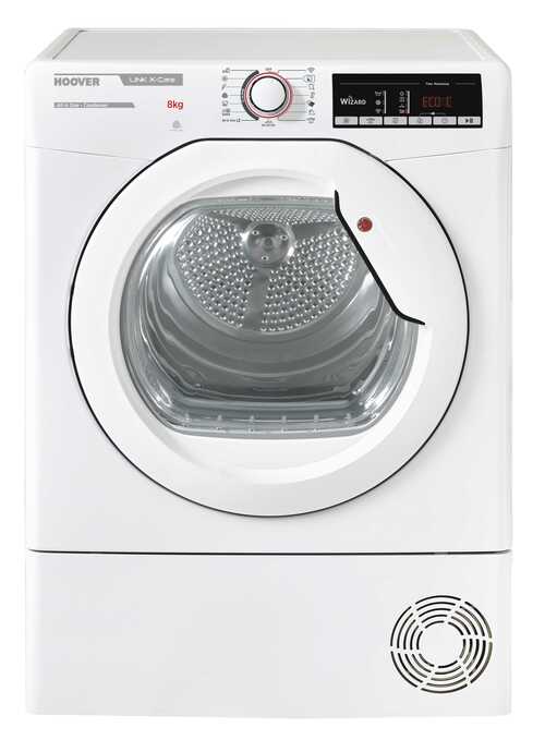 Hoover Hlxc8tg-s Kondenstrommel - Hvit