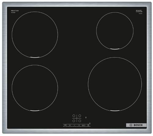 Bosch Pie645bb5e Induksjonstopp - Svart
