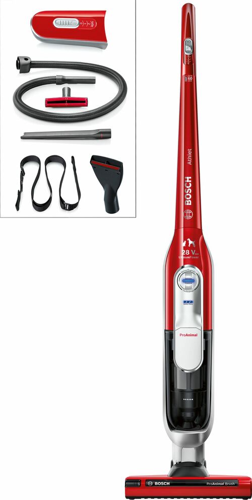 Bosch Bbh628p1 Trådløse Støvsuger - Rød