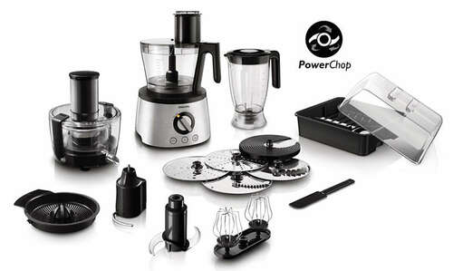 Philips Hr7778/00 Foodprosessor - Rustfritt Stål