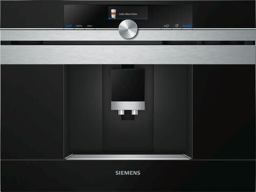 Siemens Ct636les6 Home Connect Innebygd Kaffemaskin - Rustfritt Stål