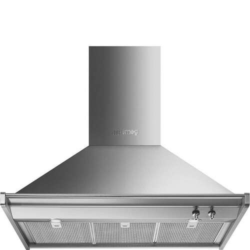 Smeg Kd90hxe Vegghengt Ventilator - Rustfritt Stål