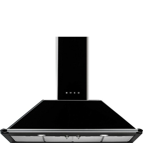 Smeg Kt110ble Vegghengt Ventilator - Svart