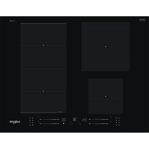 Whirlpool Wfs9365bf/ixl Induksjonstopp - Svart/glass