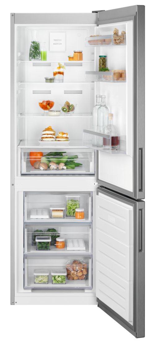 Electrolux Lnt5mf32u0 Kombiskap - Stål Look
