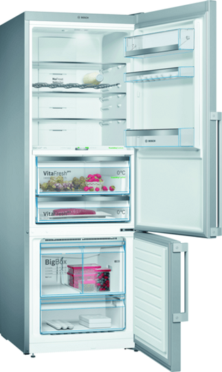 Bosch Kgf56pidp Serie 8 Kombiskap - Rustfritt Stål