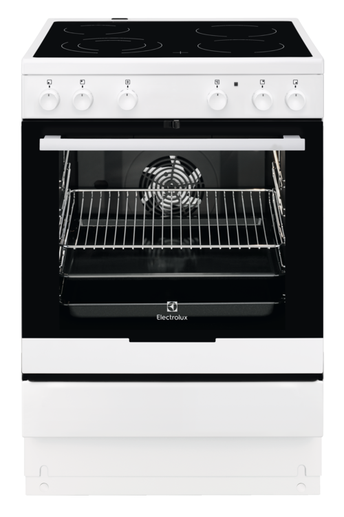 Electrolux Ekc6053now Keramisk Komfyr - Hvit