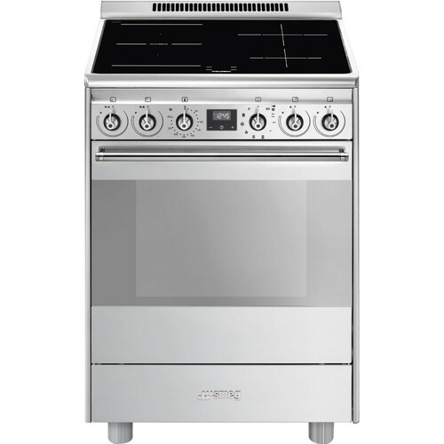 Smeg Scb61pix9 Induksjonskomfyr - Rustfritt Stål