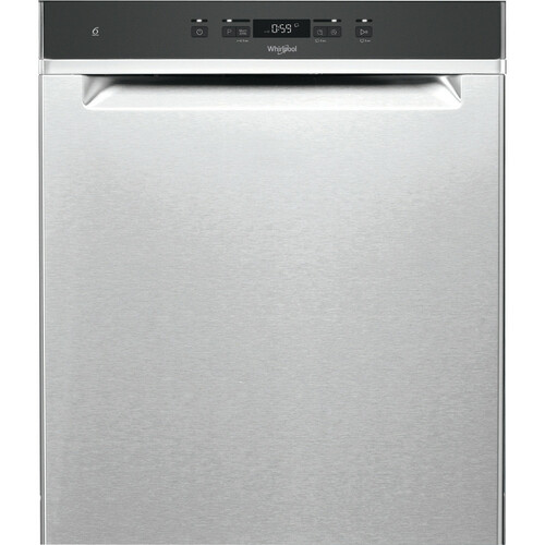 Whirlpool Wuc3c33fx Innebygd Oppvaskmaskin - Rustfritt Stål