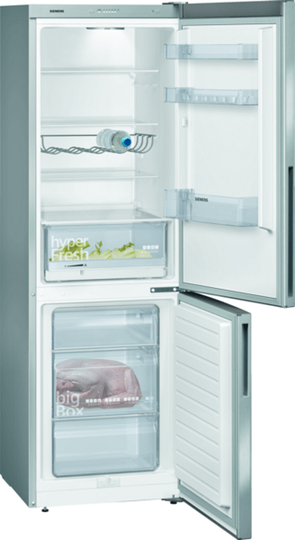 Siemens Kg36vviea Iq300 Kombiskap - Rustfritt Stål