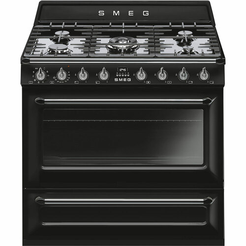 Smeg Tr90bl9 Gasskomfyr - Svart