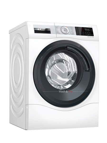 Bosch Wdu8h541sn Serie 6 Kombinert Vask/tørk - Hvit