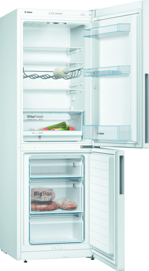 Bosch Kgv33vwea Serie 4 Kombiskap - Hvit