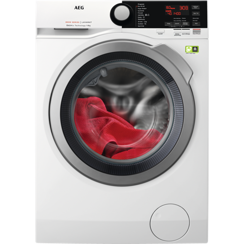 Aeg L8fsk865e2 Frontmatet vaskemaskin - Hvit