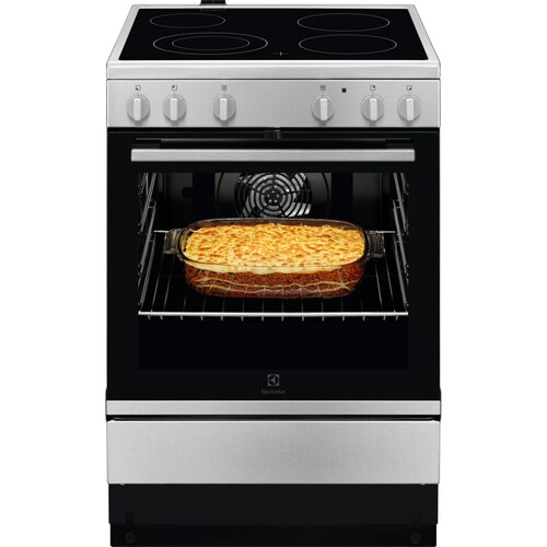 Electrolux Lkr64001sx Keramisk Komfyr - Rustfritt Stål