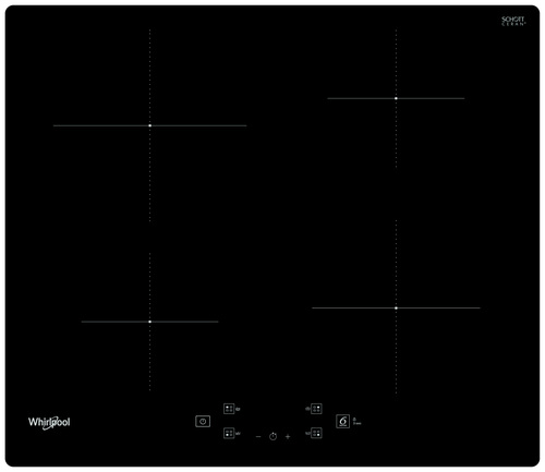 Whirlpool Wsq2160ne Induksjonstopp - Svart/glass
