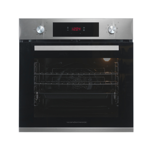 Scandomestic Xo6200-1 Innbyggingsovn - Rustfritt Stål
