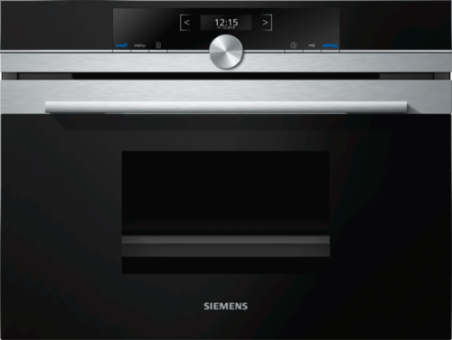Siemens Cd634gas0 Iq700 Dampovn - Rustfritt Stål