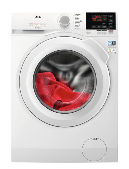 Aeg L6fqe840g Frontmatet vaskemaskin - Hvit