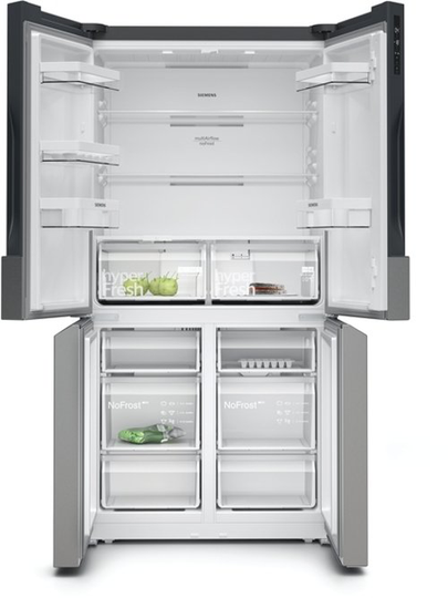 Siemens Kf96nvpea Side-by-side - Rustfritt Stål