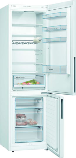 Bosch Kgv39vwea Serie 4 Kombiskap - Hvit