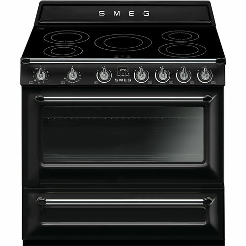 Smeg Tr90ibl9 Induksjonskomfyr - Svart