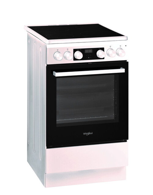 Whirlpool Ws5v8chwn Keramisk Komfyr - Hvit