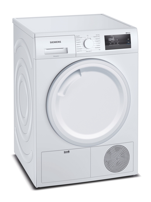 Siemens Wt43h07ldn Iq300 Kondenstrommel - Hvit