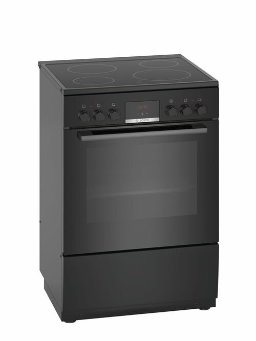 Bosch Hkn31a060u Serie 4 Keramisk Komfyr - Svart