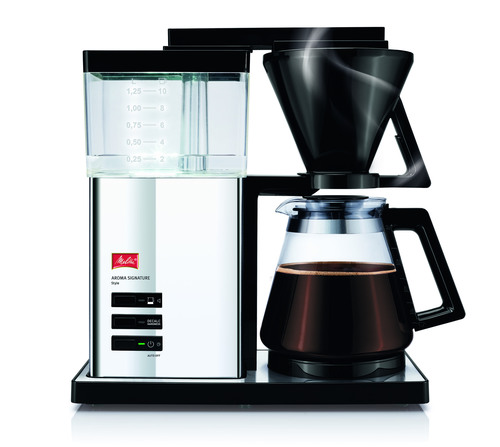 Melitta Aroma Signature Style Krom Kaffetrakter -