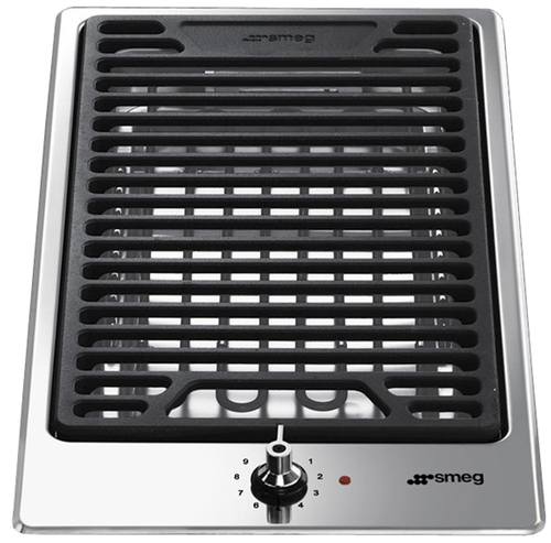 Smeg Pgf30b Grillplate & Platetopp - Rustfritt Stål