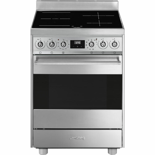 Smeg C6ipx9-1 Induksjonskomfyr - Rustfritt Stål