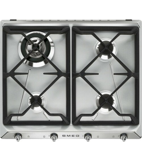 Smeg Sr964xgh Gasstopp - Rustfritt Stål