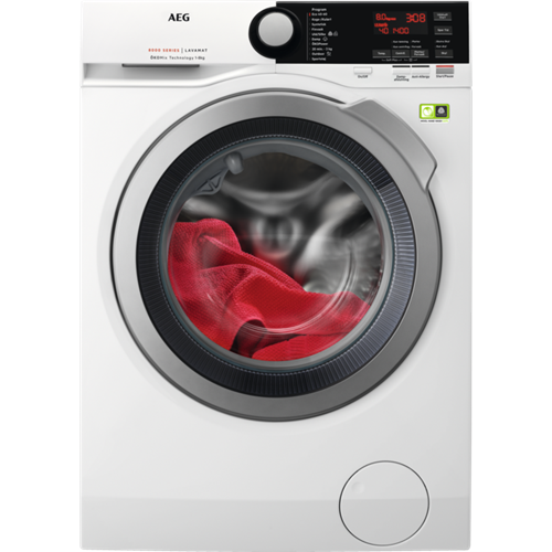 Aeg L8fsk865e2 Frontmatet vaskemaskin - Hvit