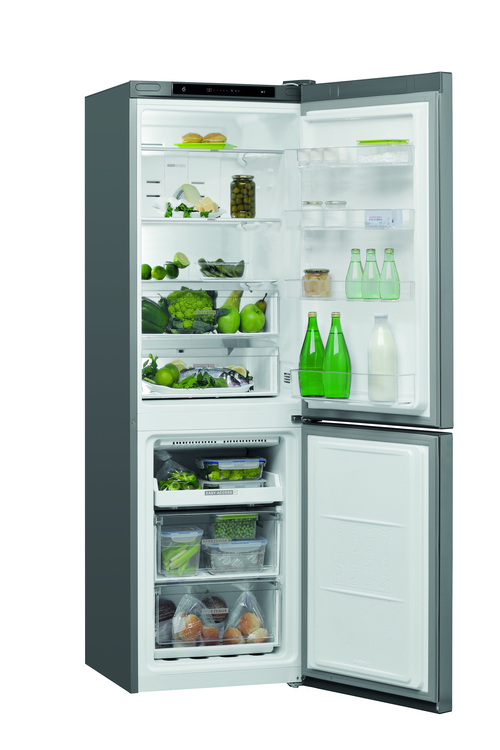 Whirlpool W7 821i Ox Kombiskap - Rustfritt Stål