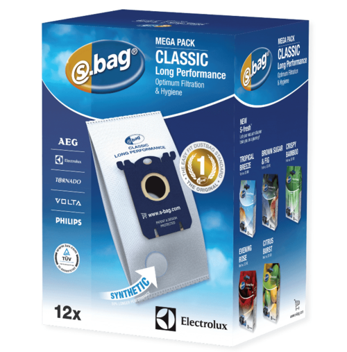Electrolux S-bag 12x E201sm Støvsugerposer